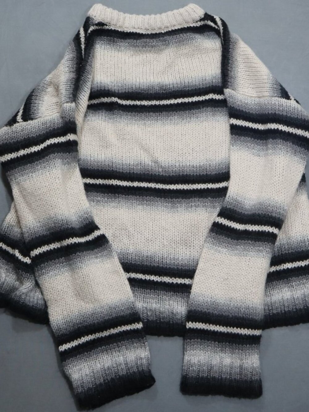 Urban Outfitters Striped Chunky Knit Sweater